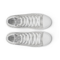 Women’s high top canvas shoes Good Vibrations