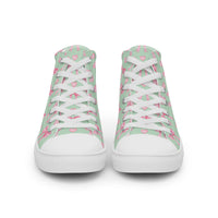 Women’s high top canvas shoes Good Vibrations Adult Super Store