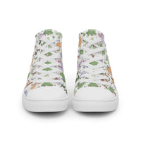 Women’s high top canvas shoes Good Vibrations