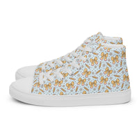 Women’s high top canvas shoes Good Vibrations