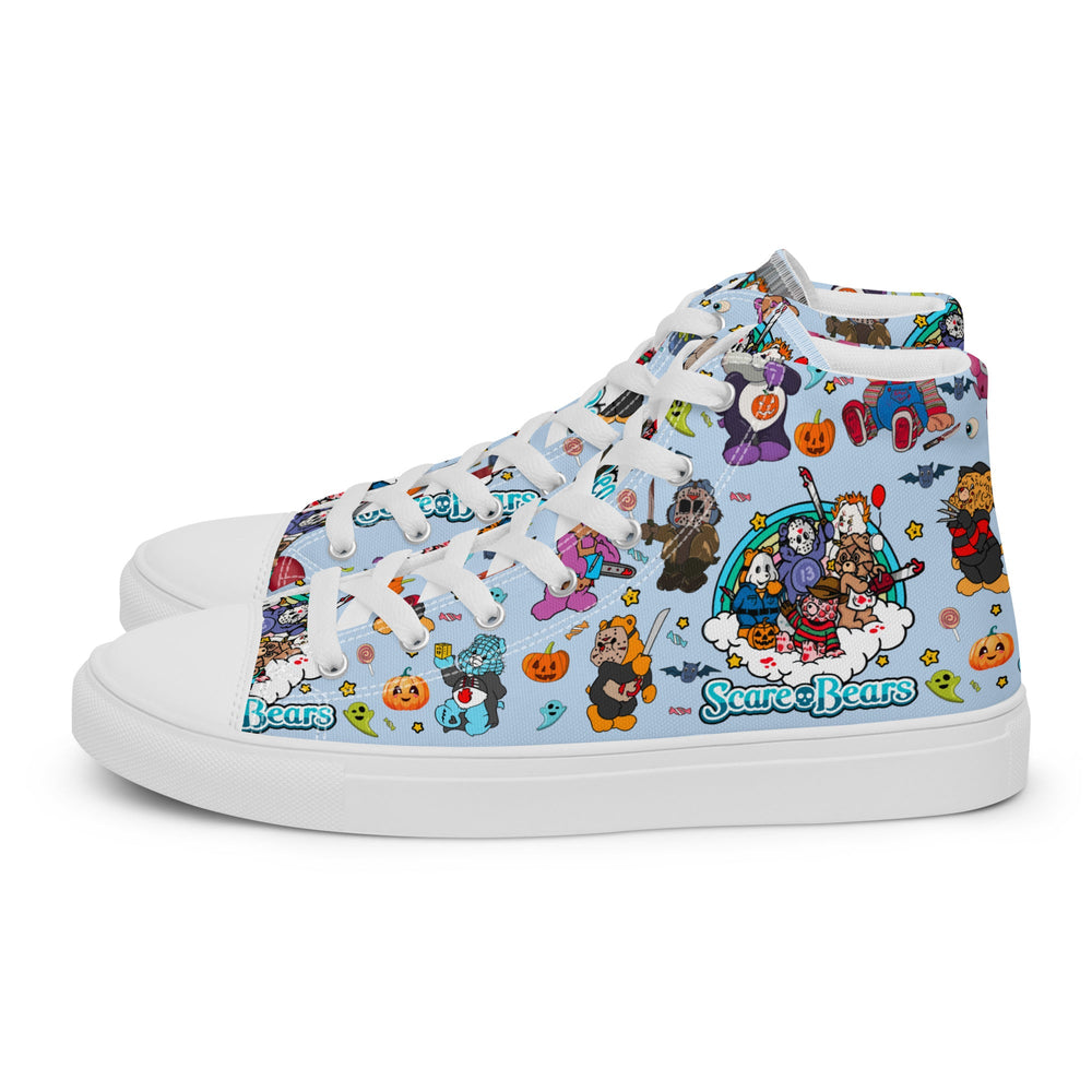Women’s high top canvas shoes Good Vibrations