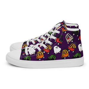 Women’s high top canvas shoes Good Vibrations