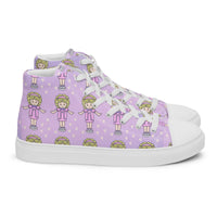Polly Women’s high top canvas shoes Good Vibrations Adult Super Store