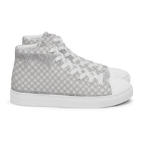 Women’s high top canvas shoes Good Vibrations