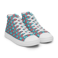 Women’s high top canvas shoes Good Vibrations