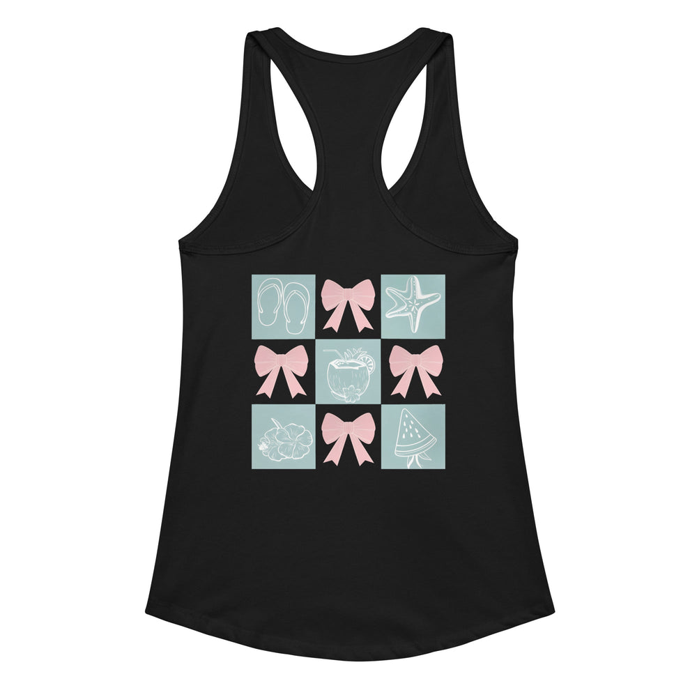 Women’s fitted racerback tank top Good Vibrations Adult Super Store