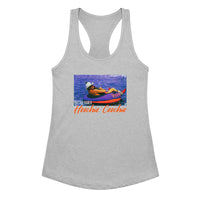 Women’s fitted racerback tank top Good Vibrations Adult Super Store