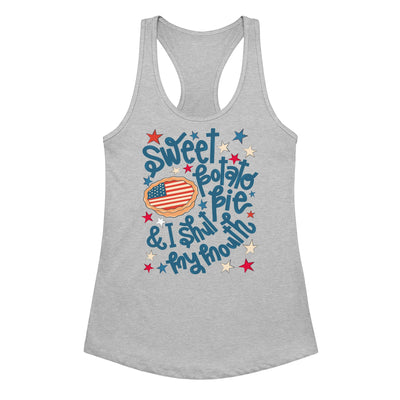 Women’s fitted racerback tank top