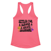 Women’s fitted racerback tank top Good Vibrations Adult Super Store