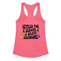 Women’s fitted racerback tank top Good Vibrations Adult Super Store