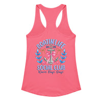 Women’s fitted racerback tank top Good Vibrations Adult Super Store