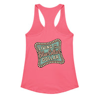 Women’s fitted racerback tank top Good Vibrations Adult Super Store