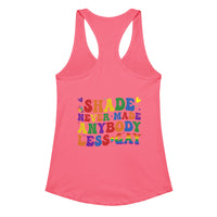 Women’s fitted racerback tank top Good Vibrations Adult Super Store