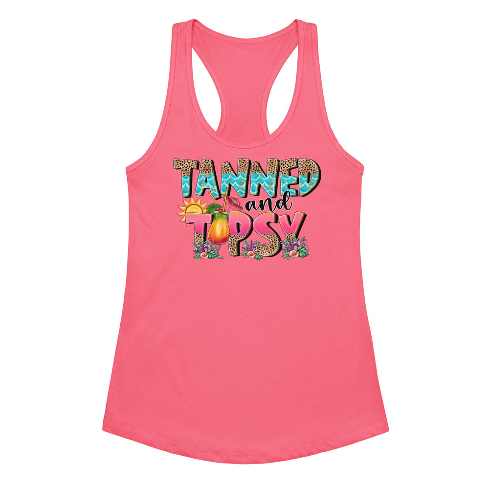 Women’s fitted racerback tank top Good Vibrations Adult Super Store