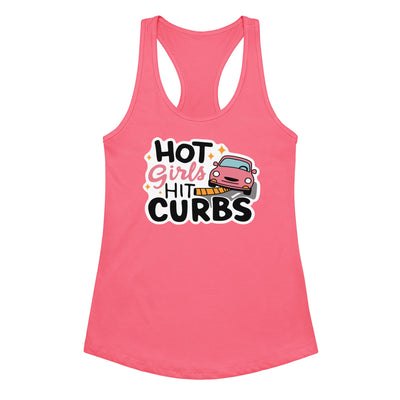 Women’s fitted racerback tank top