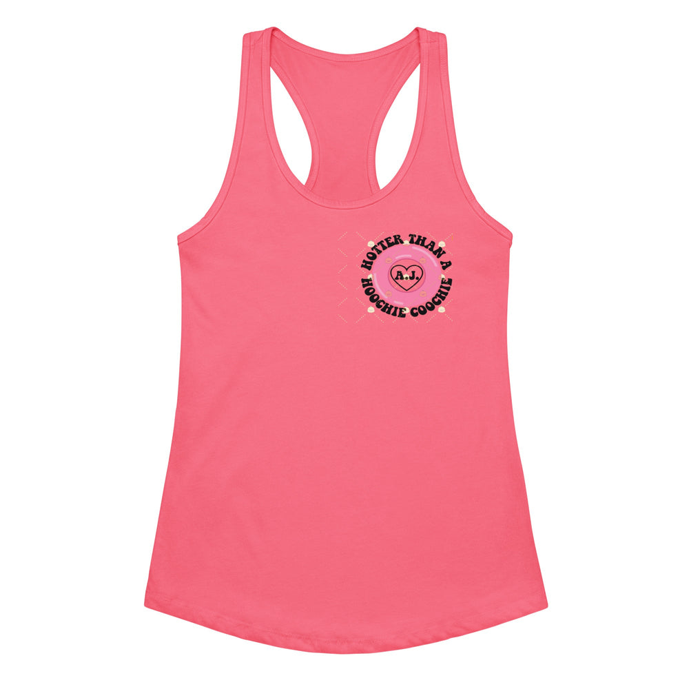 Women’s fitted racerback tank top Good Vibrations Adult Super Store
