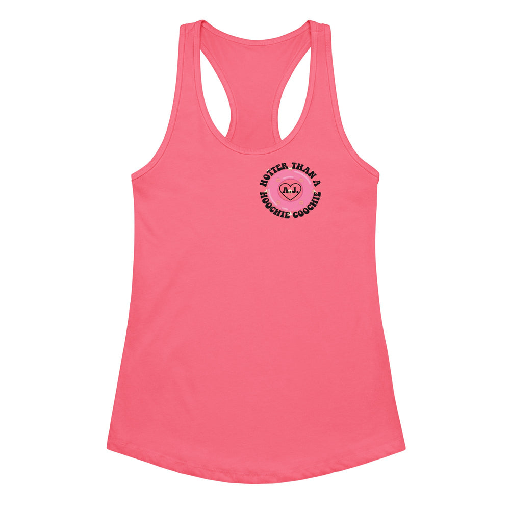 Women’s fitted racerback tank top Good Vibrations Adult Super Store