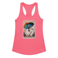 Women’s fitted racerback tank top Good Vibrations Adult Super Store