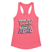 Women’s fitted racerback tank top Good Vibrations Adult Super Store