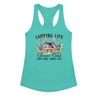 Women’s fitted racerback tank top Good Vibrations Adult Super Store