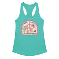 Women’s fitted racerback tank top Good Vibrations Adult Super Store