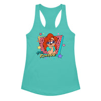 Women’s fitted racerback tank top Good Vibrations Adult Super Store