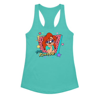 Women’s fitted racerback tank top