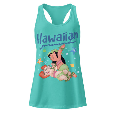 Women’s fitted racerback tank top