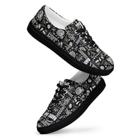 Women’s lace-up canvas shoes Good Vibrations