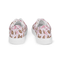 Women’s lace-up canvas shoes Good Vibrations