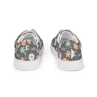 Women’s lace-up canvas shoes Good Vibrations