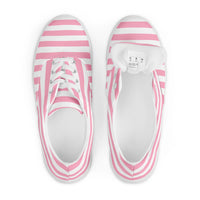 Women’s lace-up canvas shoes Good Vibrations