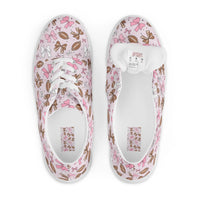 Women’s lace-up canvas shoes Good Vibrations