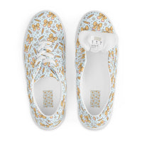 Women’s lace-up canvas shoes Good Vibrations