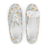 Women’s lace-up canvas shoes Good Vibrations