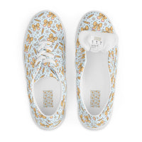 Women’s lace-up canvas shoes Good Vibrations