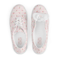 Women’s lace-up canvas shoes Good Vibrations