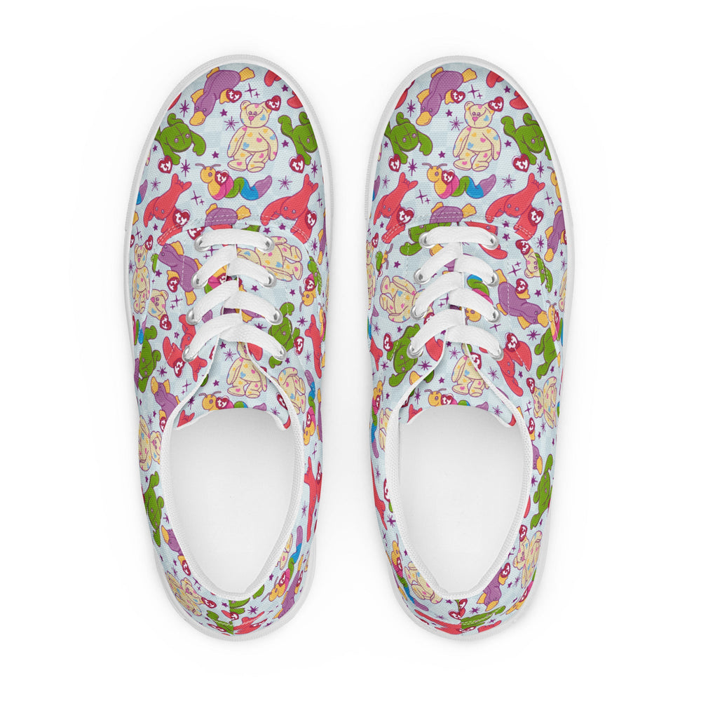 Women’s lace-up canvas shoes Good Vibrations