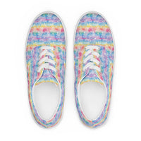 Women’s lace-up canvas shoes Good Vibrations