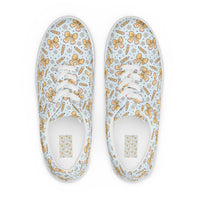 Women’s lace-up canvas shoes Good Vibrations