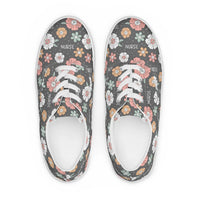Women’s lace-up canvas shoes Good Vibrations