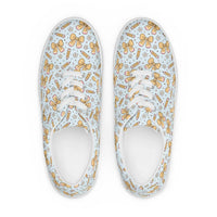 Women’s lace-up canvas shoes Good Vibrations