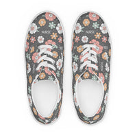 Women’s lace-up canvas shoes Good Vibrations