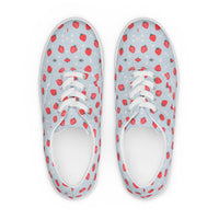 Women’s lace-up canvas shoes Good Vibrations