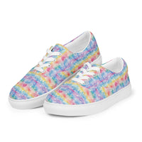 Women’s lace-up canvas shoes Good Vibrations
