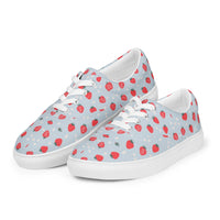Women’s lace-up canvas shoes Good Vibrations