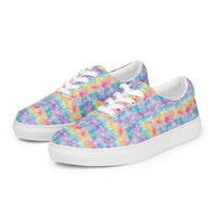 Women’s lace-up canvas shoes Good Vibrations