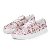 Women’s lace-up canvas shoes Good Vibrations