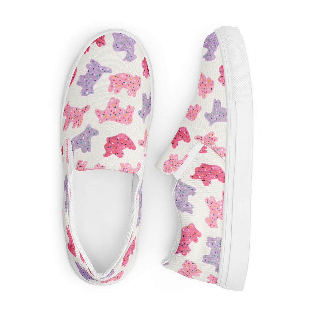 Women’s slip-on canvas shoes Good Vibrations