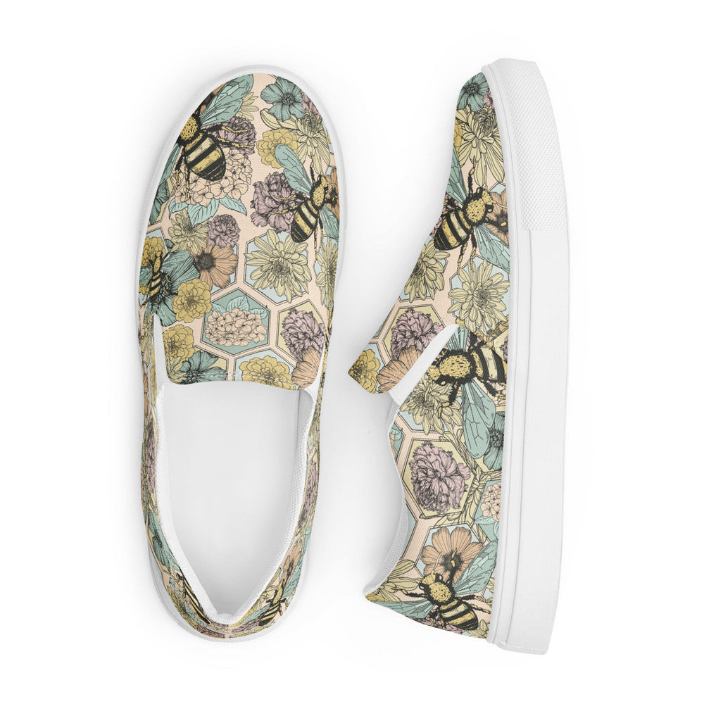Women’s slip-on canvas shoes Good Vibrations